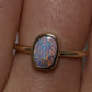 Boulder Opal Ring - 14K Yellow Gold