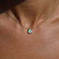 Crystal Opal Pendant - 9K Yellow Gold