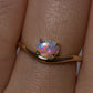 Crystal Opal Ring - 14K Yellow Gold