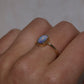 Boulder Opal Ring - 14K Yellow Gold