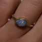 Boulder Opal ring - 14K Yellow Gold