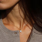 Crystal Opal Pendant - 9K Yellow Gold