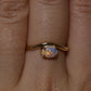 Crystal Opal Ring - 14K Yellow Gold