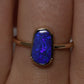 Boulder Opal Ring - 9K Yellow Gold