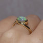 Crystal Opal Ring - 14K Yellow Gold