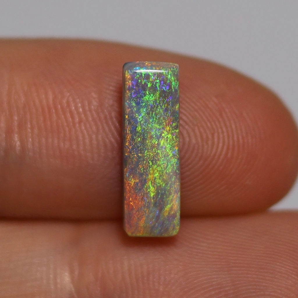 Opale Naturelle Mintabie Australie 2.8 Carats - Ovale 16x10mm, Multicolore, Neuf