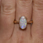 Crystal Opal Ring - 14K Yellow Gold