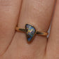Boulder Opal Ring - 9K Yellow Gold