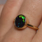 Boulder Opal Ring - 14K Yellow Gold