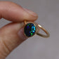 Boulder Opal Ring - 14K Yellow Gold