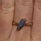Boulder Opal Ring - 9K Yellow Gold 