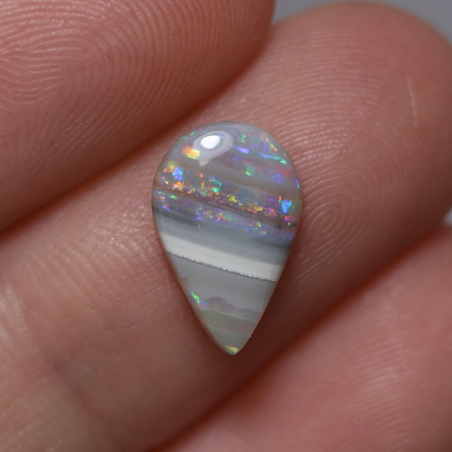 1.55ct Lightning Ridge Crystal Opal