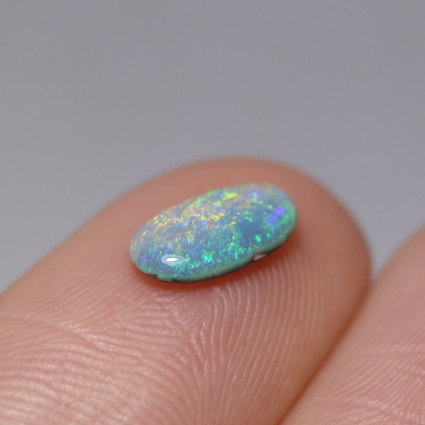 0.69ct Mintabie Semi Black 