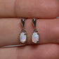 Crystal Opal Studs - Sterling Silver
