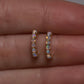 Multi Opal Studs - 14K Yellow Gold