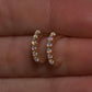 Multi Opal Studs - 14K Yellow Gold