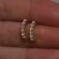 Multi Opal Studs - 14K Yellow Gold