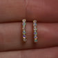 Multi Opal Studs - 14K Yellow Gold
