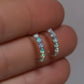 Multi Opal Studs - Sterling Silver