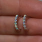 Multi Opal Studs - Sterling Silver