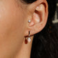 Crystal Opal Studs With Diamonds - 14K Yellow Gold