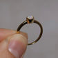 Crystal Opal Ring - 14K Yellow Gold