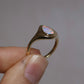 Crystal Opal Signet Ring - 14K Yellow Gold