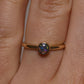 Black Opal Ring - 14K Yellow Gold