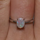 Crystal Opal Ring - Sterling Silver