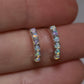 Multi Opal Studs - Sterling Silver
