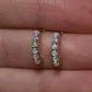 Multi Opal Studs - Sterling Silver