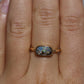 Boulder Opal Ring - 9K Yellow Gold