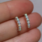 Multi Opal Studs - Sterling Silver