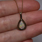 Crystal Opal Pendant - 9K Yellow Gold